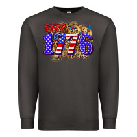 Smoke est. 1776 4th of july Premium Sweatshirt - Zillion Design Studio