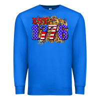 True Royal est. 1776 4th of july Premium Sweatshirt - Zillion Design Studio