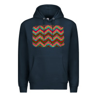Navy cinco de mayo glitter Premium Hoodie - Artiststas