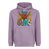 Lavender hay girl Heavyweight Hoodie - Zillion Design Studio