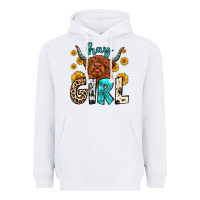 White hay girl Heavyweight Hoodie - Zillion Design Studio