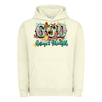Pigment Pistachio god is my refugee and strength Urban Hoodie - NancyCooperArtShop