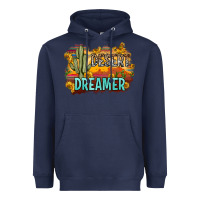 Navy desert dreamer Heavyweight Hoodie - Zillion Design Studio