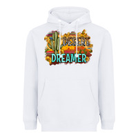 White desert dreamer Heavyweight Hoodie - Zillion Design Studio