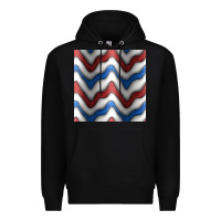 Black 4th july stripes seamless pattern Premium Hoodie - BundleAndBundleShop