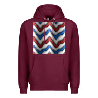 Burgundy 4th july stripes seamless pattern Premium Hoodie - BundleAndBundleShop
