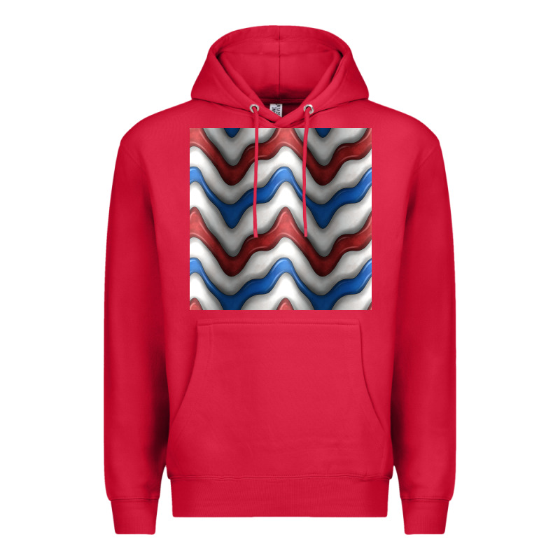 4th July Stripes Seamless Pattern Premium Hoodie by BundleAndBundleShop | Teevron