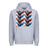 Heather Grey 4th july stripes seamless pattern Premium Hoodie - BundleAndBundleShop