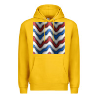 Lemon 4th july stripes seamless pattern Premium Hoodie - BundleAndBundleShop
