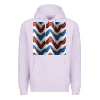 Lilac 4th july stripes seamless pattern Premium Hoodie - BundleAndBundleShop