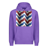 Purple 4th july stripes seamless pattern Premium Hoodie - BundleAndBundleShop