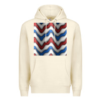 Sandshell 4th july stripes seamless pattern Premium Hoodie - BundleAndBundleShop