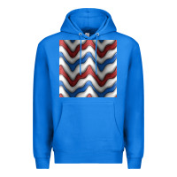 True Royal 4th july stripes seamless pattern Premium Hoodie - BundleAndBundleShop