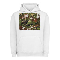 Pigment Lunar Rock black and brown cowhide camouflage Urban Hoodie - BarkalooDesign