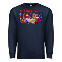Navy American teacher Premium Sweatshirt - Zillion Design Studio