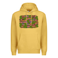 Antique Gold cinco de mayo cactus Premium Hoodie - Artiststas