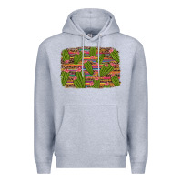 Heather Grey cinco de mayo cactus Premium Hoodie - Artiststas