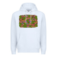 White cinco de mayo cactus Premium Hoodie - Artiststas