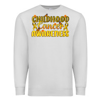 Dove Grey Childhood Cancer Awareness Premium Sweatshirt - texasbilliewilder