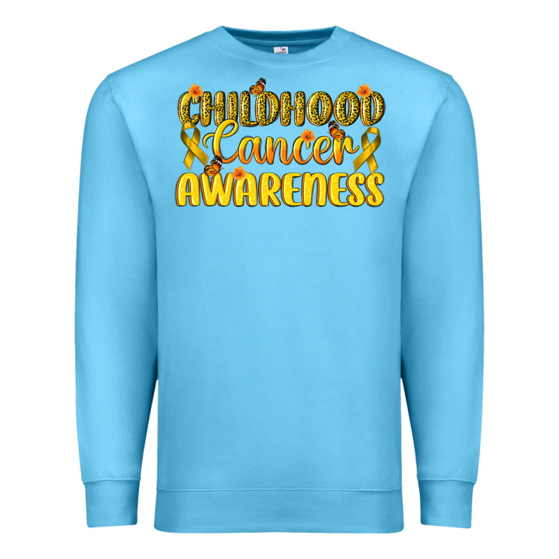 Childhood Cancer Awareness Premium Sweatshirt by texasbilliewilder | Teevron