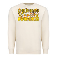 Sandshell Childhood Cancer Awareness Premium Sweatshirt - texasbilliewilder