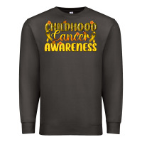 Smoke Childhood Cancer Awareness Premium Sweatshirt - texasbilliewilder
