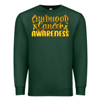 Sports Green Childhood Cancer Awareness Premium Sweatshirt - texasbilliewilder