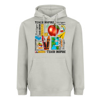 Moon Dust teach love inspire teacher Heavyweight Hoodie - texasbilliewilder