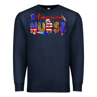 Navy American nurse Premium Sweatshirt - Zillion Design Studio