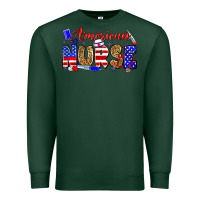 Sports Green American nurse Premium Sweatshirt - Zillion Design Studio