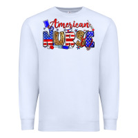 White American nurse Premium Sweatshirt - Zillion Design Studio