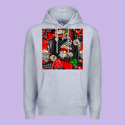 Ladybug Gnomes Seamless Pattern Premium Hoodie Designed By Bundleandbundleshop