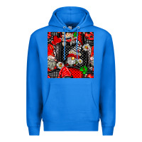 True Royal ladybug gnomes seamless pattern Premium Hoodie - BundleAndBundleShop