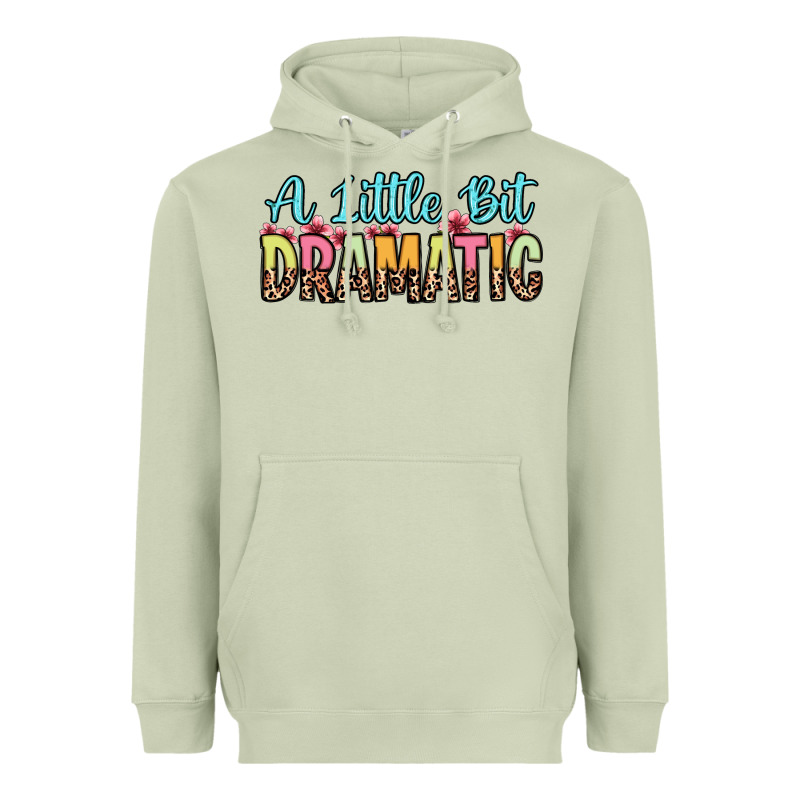 A Little Bit Dramatic Heavyweight Hoodie by Zillion Design Studio | Teevron
