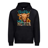 Black don't be a salty heifer long haired cow Urban Hoodie - Jasminsmagicworld
