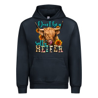 Navy don't be a salty heifer long haired cow Urban Hoodie - Jasminsmagicworld