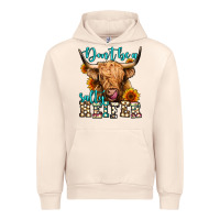Sandshell don't be a salty heifer long haired cow Urban Hoodie - Jasminsmagicworld