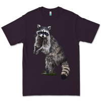 Plum Raccoon Illustrations Premium Tee - LillyAllenDesigns