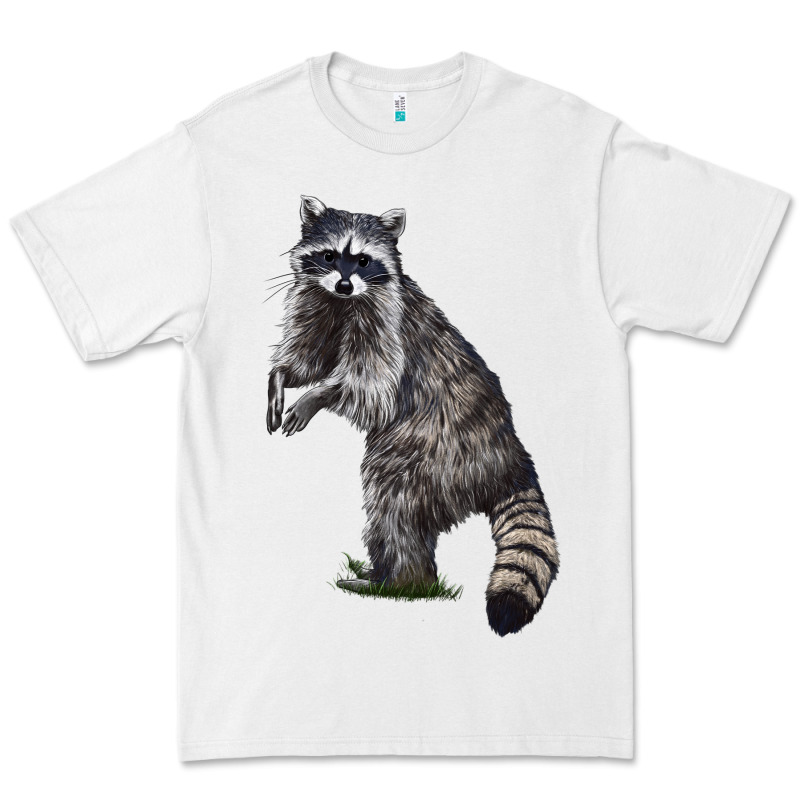 Raccoon Illustrations Premium Tee by LillyAllenDesigns | Teevron