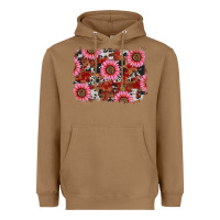 Toasted Coconut valentine's day sunflowers leopard cowhide background Heavyweight Hoodie - RanaPortraitStore