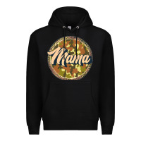 Black mama   camouflage Premium Hoodie - JahusDesignShop