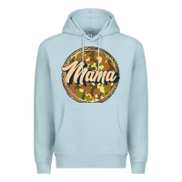 Blue Mist mama   camouflage Premium Hoodie - JahusDesignShop
