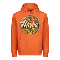 Carrot mama   camouflage Premium Hoodie - JahusDesignShop