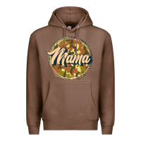 Chestnut mama   camouflage Premium Hoodie - JahusDesignShop
