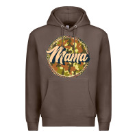 Coffee mama   camouflage Premium Hoodie - JahusDesignShop
