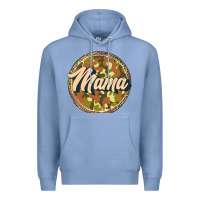 Colony Blue mama   camouflage Premium Hoodie - JahusDesignShop
