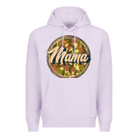 Lilac mama   camouflage Premium Hoodie - JahusDesignShop