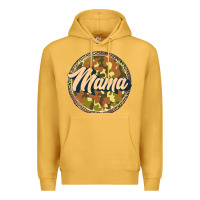 Mustard mama   camouflage Premium Hoodie - JahusDesignShop