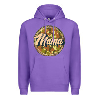 Purple mama   camouflage Premium Hoodie - JahusDesignShop