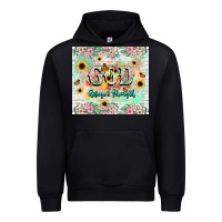 Black god is my refugee and strength Urban Hoodie - NancyCooperArtShop